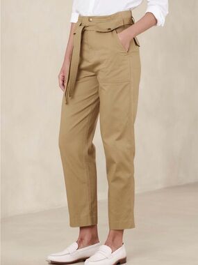 Utility Tie-Waist Pant Banana Republic